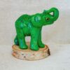 Green elephant candle - Thumbnail Image 1
