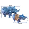 Bougie Rhino Dark Blue - Thumbnail Image 3